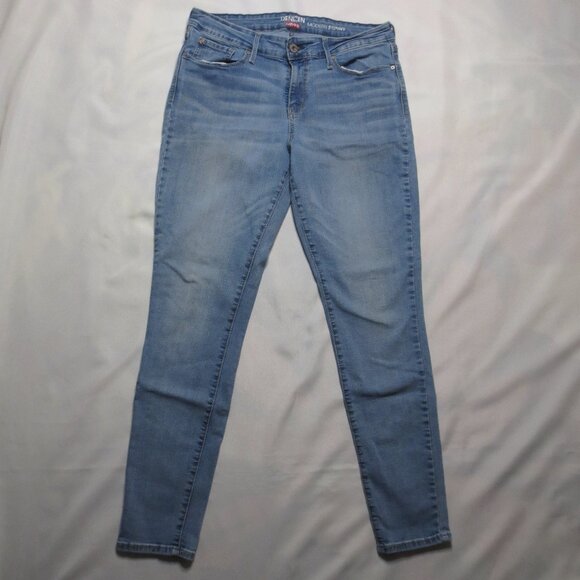 LEVI’S DENIZEN womens JEANS blue DENIM modern SKINNY SIZE 12M 31X29 - Picture 1 of 13